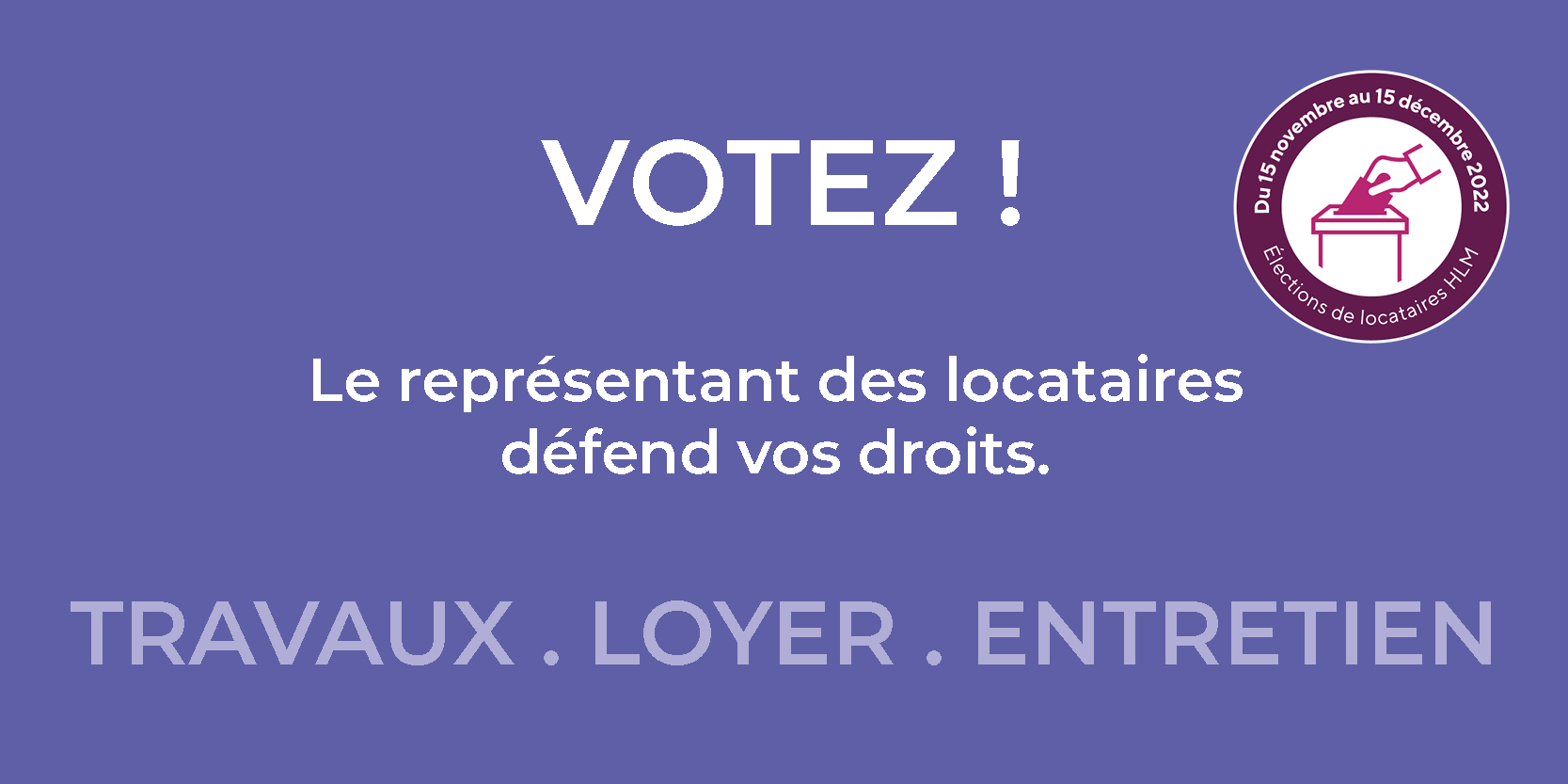 Vote elections locataires