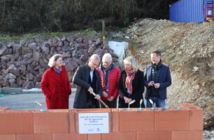 Pose première pierre Pavilly 56 logements