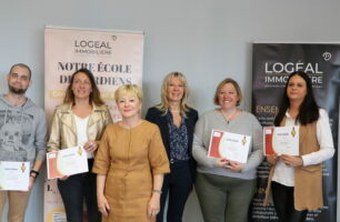 Ecole gardiens remise diplome Logéal Immobilière
